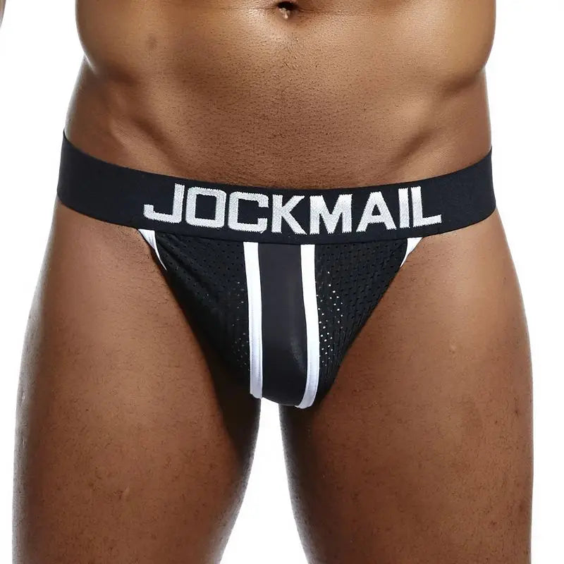 Nylon Jockstrap Brief – 4 Colours | M–2XL | Nylon & Elastane