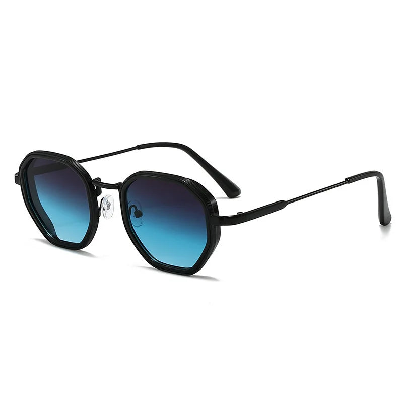 Vintage Round Punk Sunglasses – UV400 | 5 Colours | Resin Frame