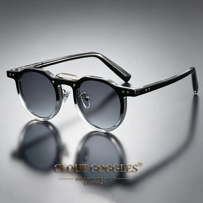 Double Beam Round Sunglasses – 5 Colours | One Size | Plastic