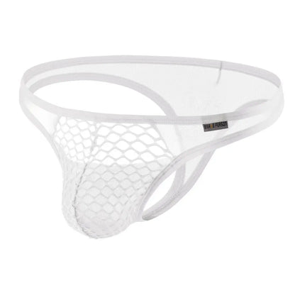 Men's Mesh Transparent Thong – Sexy G-String T-Back Underwear | S–XL
