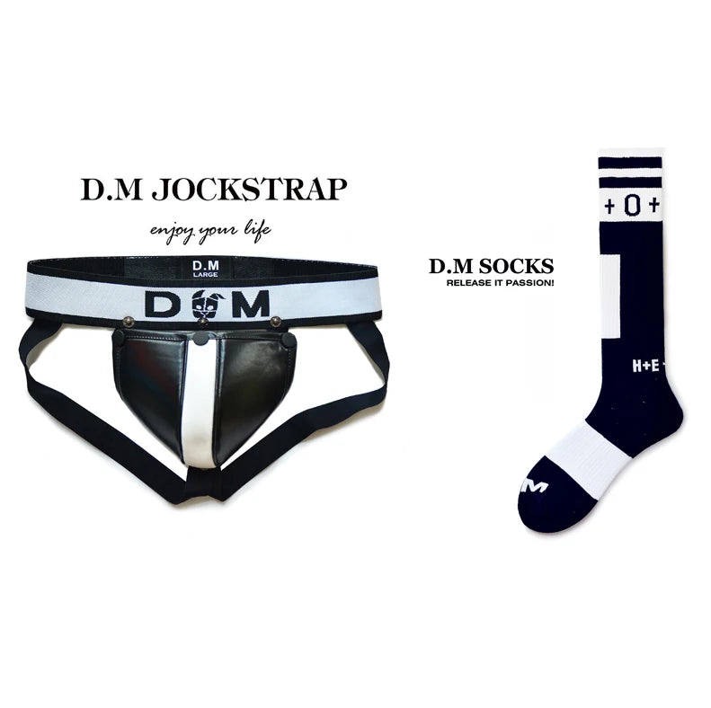 D.M. Harness, Jockstrap & Socks Set | 16 Styles | M–XXL