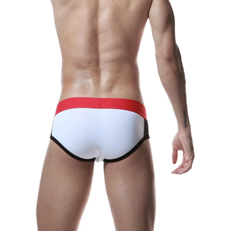 Low-Waist Cotton Brief – 5 Colours | M–2XL | Cotton & Spandex