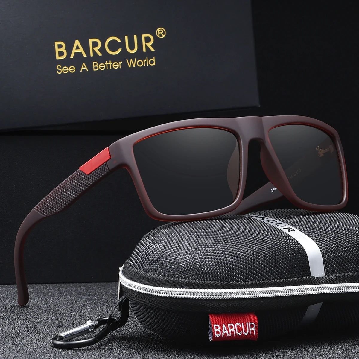 Square Polarized Sunglasses – 9 Colours | One Size | Polycarbonate & TAC
