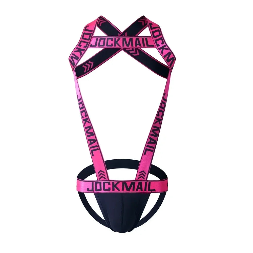 Jockmail Bodyharnas met Jockstrap