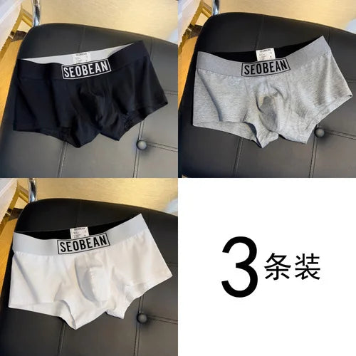 Cotton Boxer Short – 3-Pack | 10 Colour Combos | M–2XL | Cotton & Elastane
