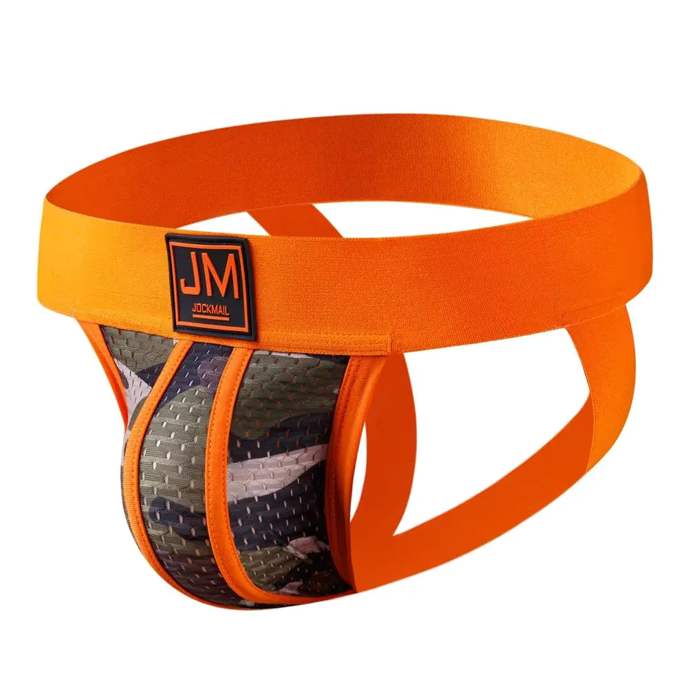 Camo Mesh Jockstrap – 6 Colours | M–2XL | Polyester & Lycra
