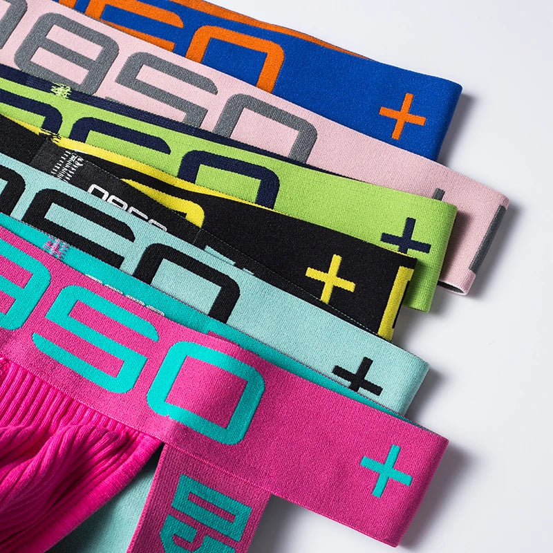 High-Cut Jockstrap – 7 Colours | M–2XL | Nylon & Polyester