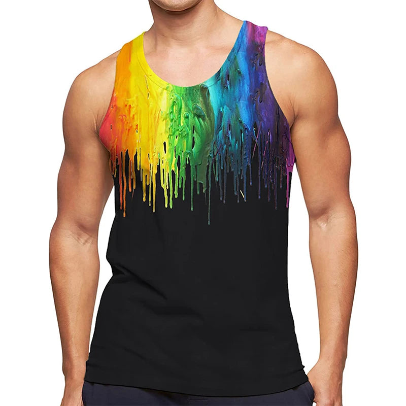 Graphic Print Tank Top | 15 Designs | XS–6XL