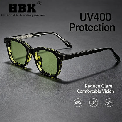 Elegant Square Sunglasses – 7 Colours | UV400 | With or Without Case