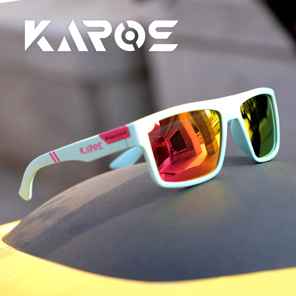 Polarized Square Sunglasses – 10 Colours | One Size | TAC Lens