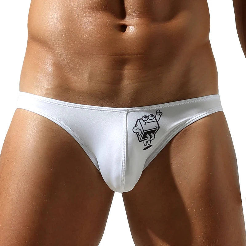 Box Me In Boxer Brief – Green, Orange, Rosé, Blue & White | M–XXL