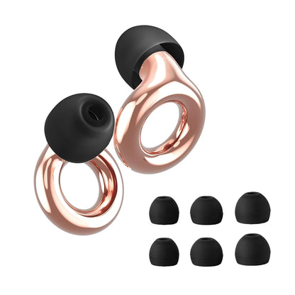 High-Fidelity Ear Plugs – 5 Colours | Reusable | 8 Ear Tips