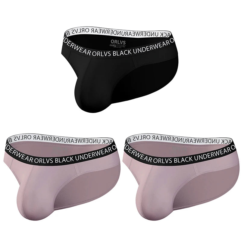 Men's Hip Briefs 3-Pack | 10 Different Sets | M–2XL