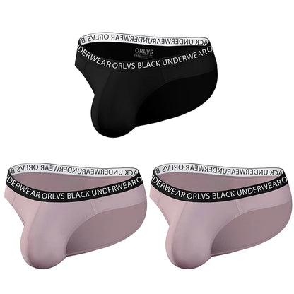 Men's Hip Briefs 3-Pack | 10 Different Sets | M–2XL