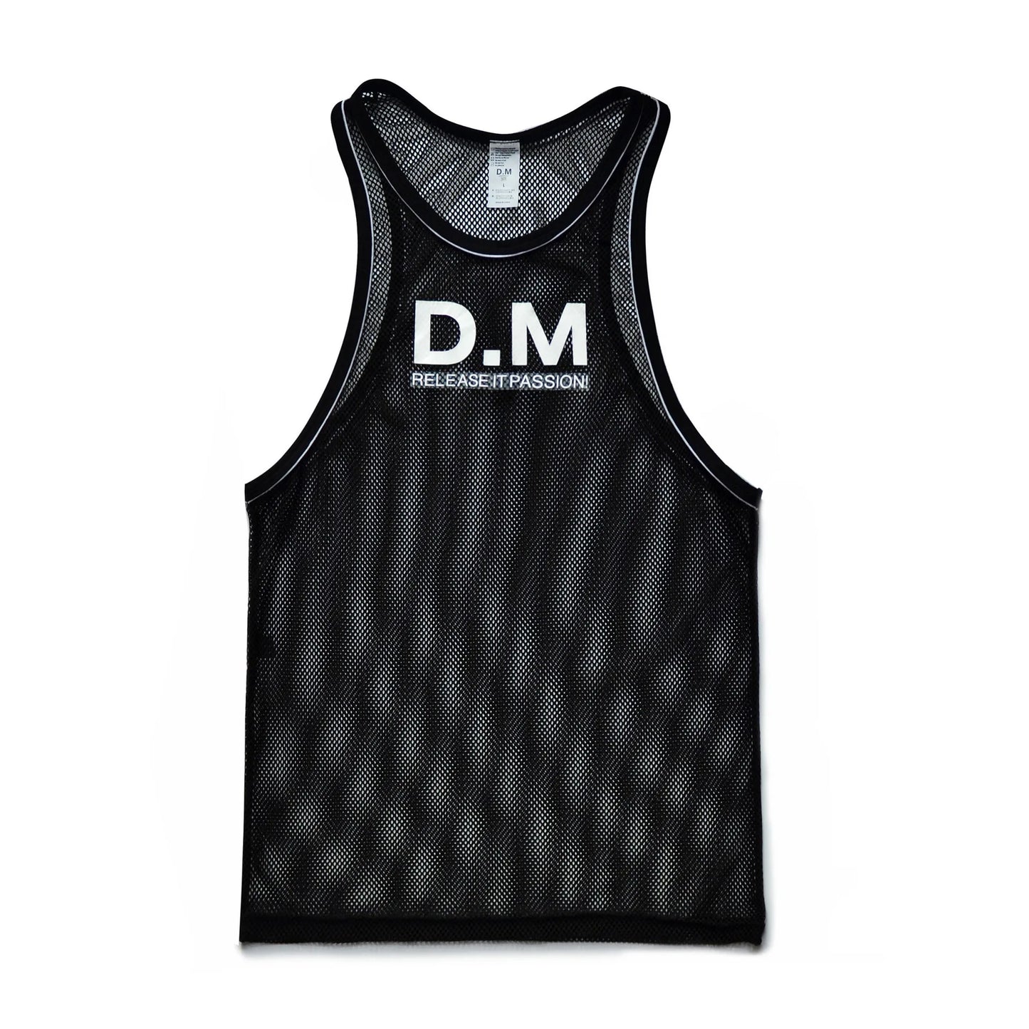 Mesh Tank Top – 5 Colours | M–2XL | Nylon & Elastane