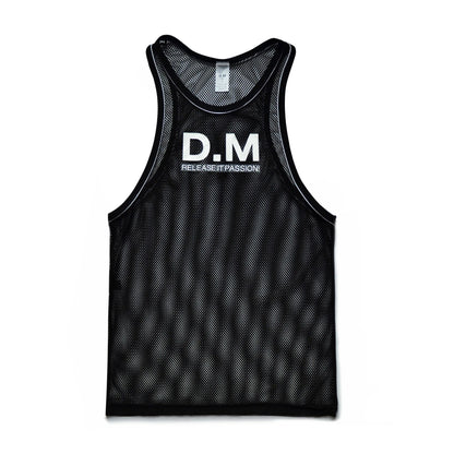 Mesh Tank Top – 5 Colours | M–2XL | Nylon & Elastane