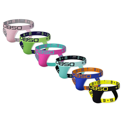 High-Cut Jockstrap – 7 Colours | M–2XL | Nylon & Polyester