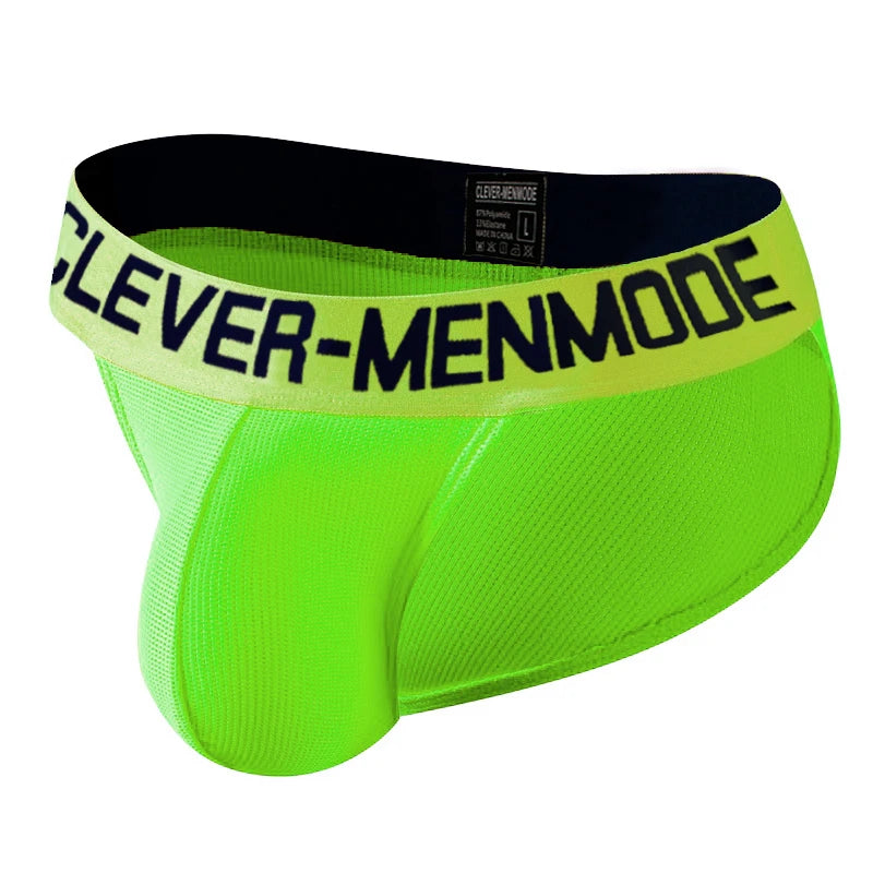Men's Mesh Brief – Contoured Pouch Sexy Underwear | M–3XL