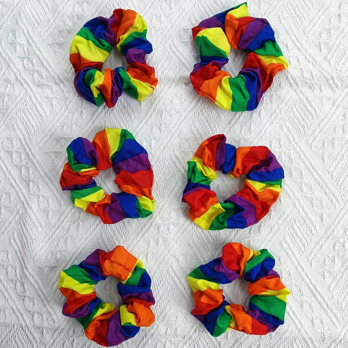 Rainbow Pride Hair Scarf – 4 Options | Yarn | Headband & Turban