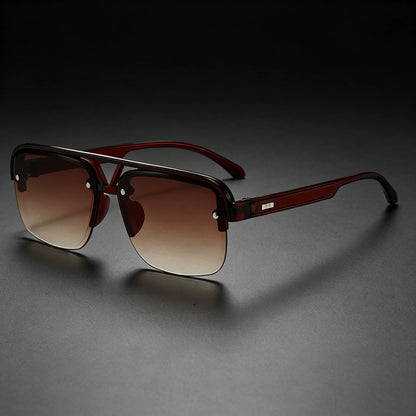 Retro Square Sunglasses – UV400 | 8 Colours | Resin Frame