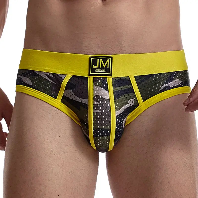 Mesh Brief Camo – Lightweight Mesh Underwear | M–2XL