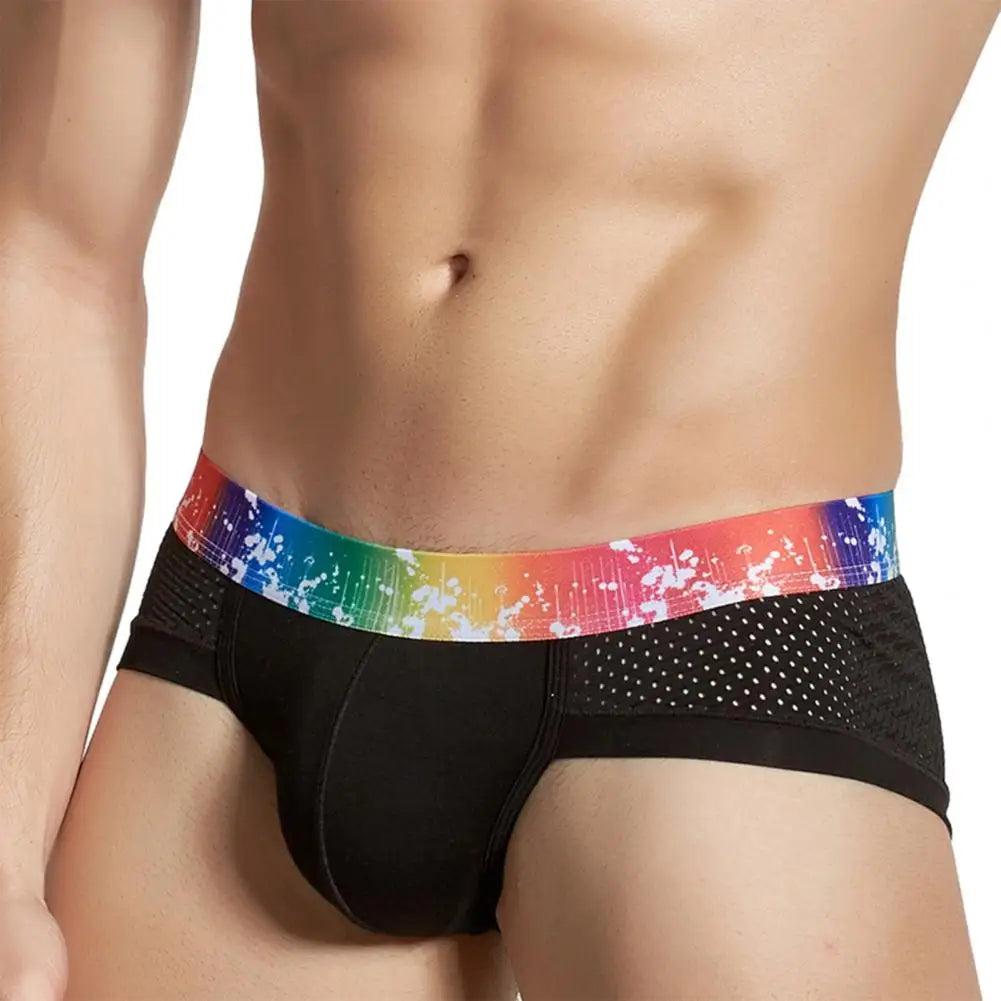 3D Pouch Mesh Brief – 5 Colours | L–3XL | Microfiber