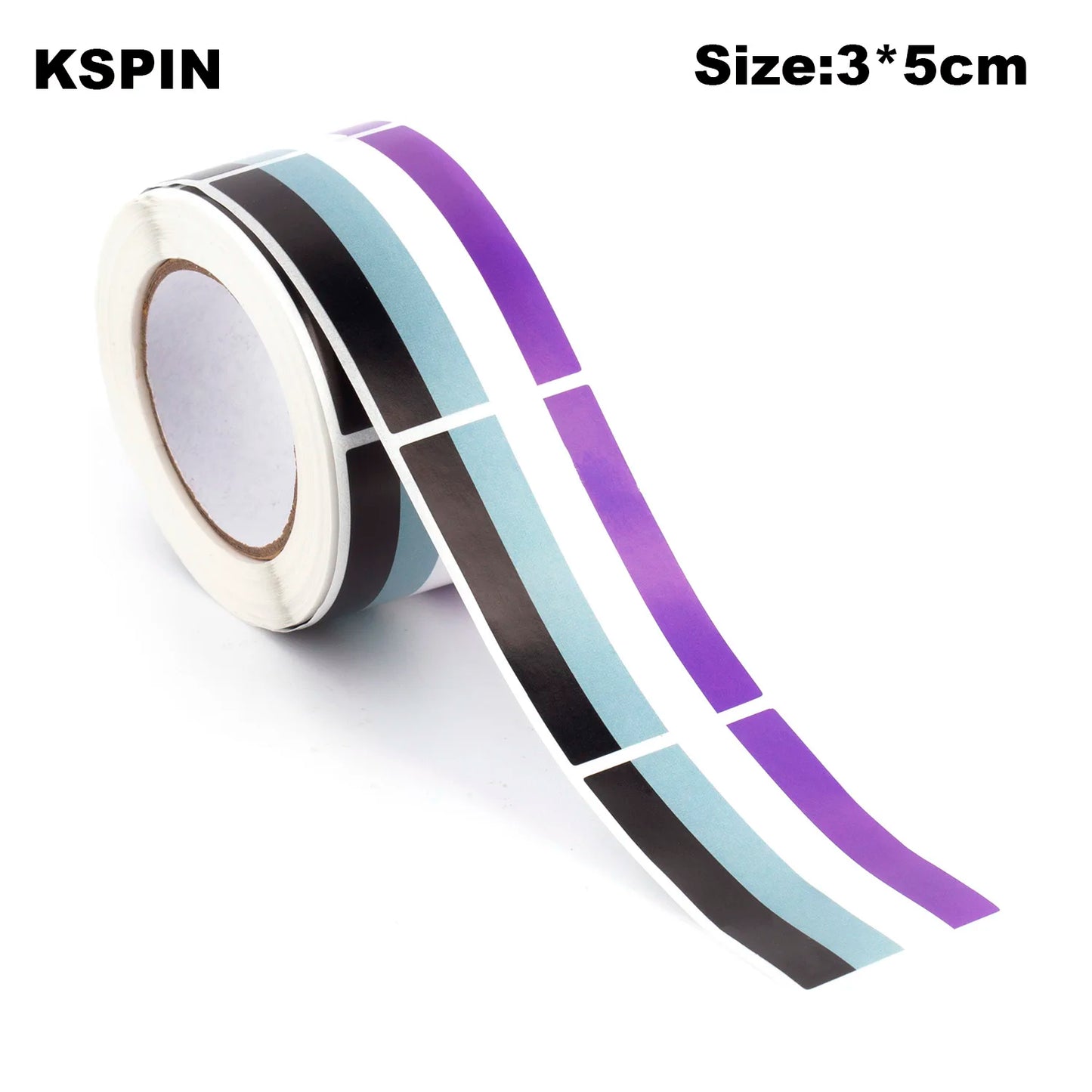 Pride Sticker Roll – 8 Designs | 250 Stickers | 3×5cm | Self-Adhesive