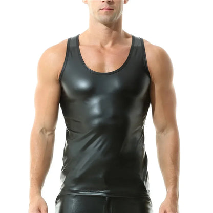 PU Kunstleren Tanktop