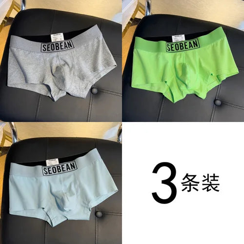 Cotton Boxer Short – 3-Pack | 10 Colour Combos | M–2XL | Cotton & Elastane