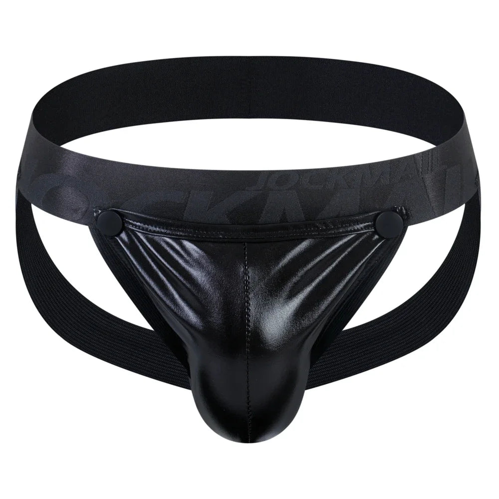 Harness & Jockstrap Set with Removable Pouch – 8 Colours | M–XL | Nylon & Elastane