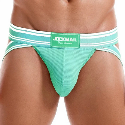 Wide-Waistband Jockstrap – 13 Colours | M–XXL | Nylon & Lycra