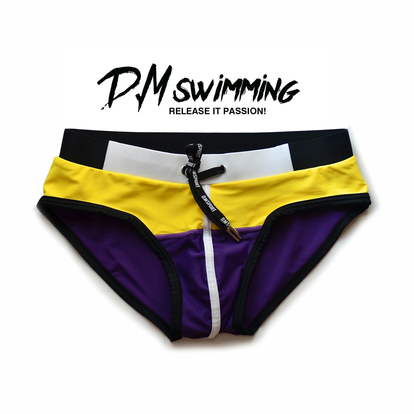Low-Waist Swim Brief – 4 Colours | M–2XL | Cotton & Elastane