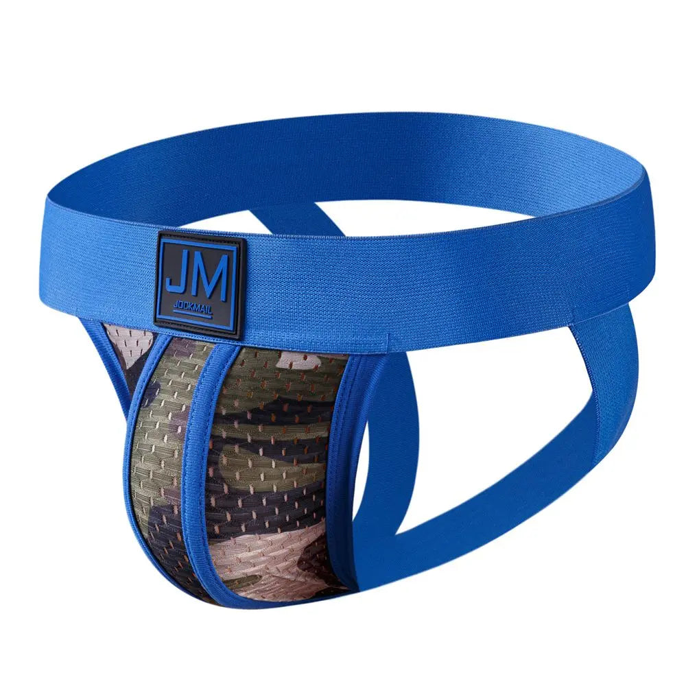 Camo Mesh Jockstrap – 6 Colours | M–2XL | Polyester & Lycra