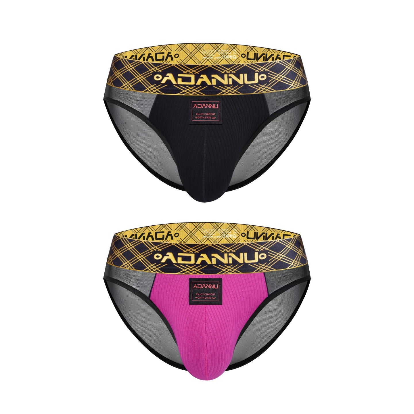 Ultra-Thin Transparent Brief – Luxury Ice Silk Mesh Men's Brief | M–2XL