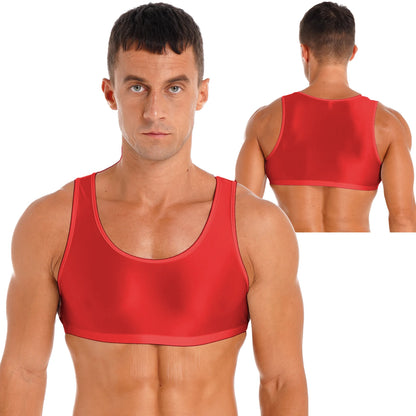 Men's Crop Top Tank | 9 Colours | M–XL