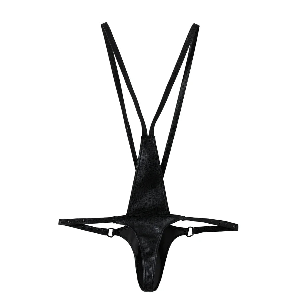 Jockstrap Body Harness – 7 Colours | One Size | Faux Leather & Mesh