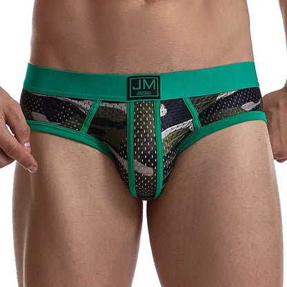 Mesh Brief Camo – Lightweight Mesh Underwear | M–2XL