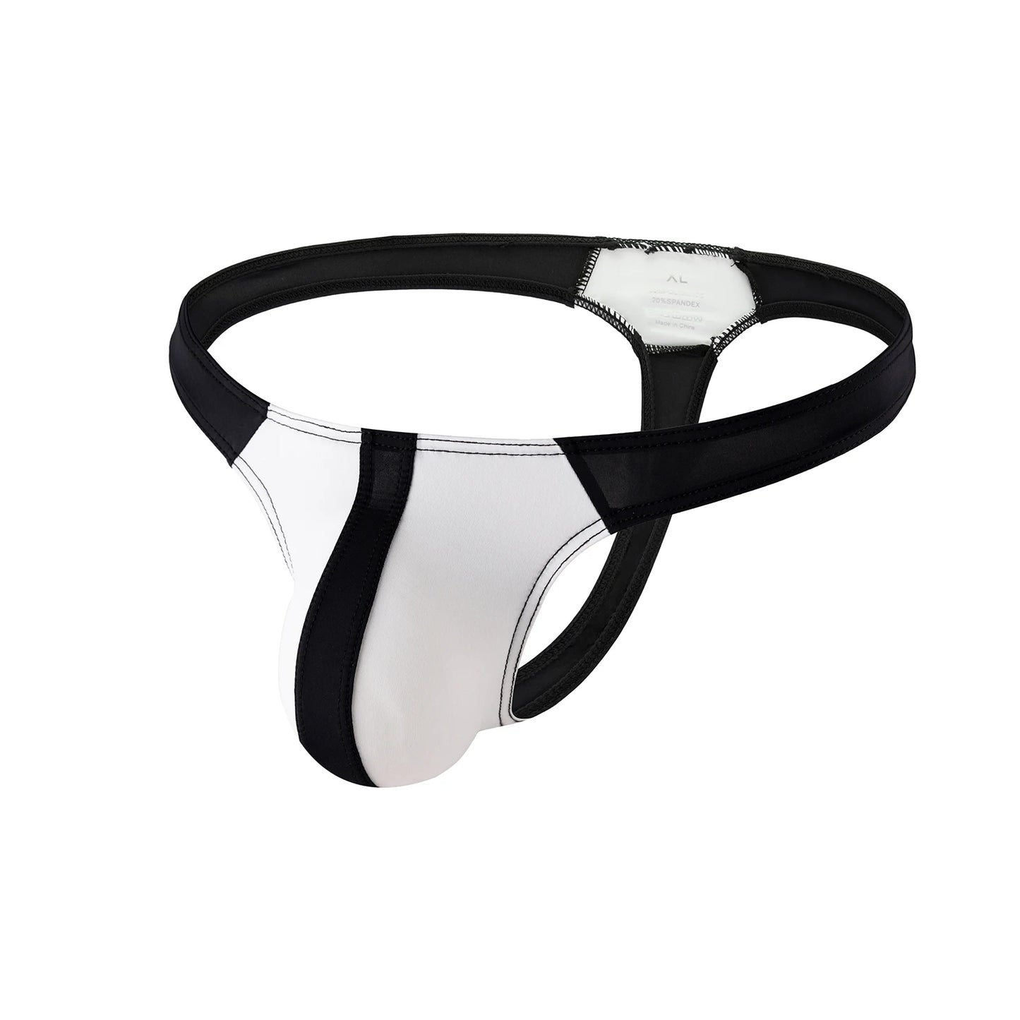 Clever-Men Swim Thong – White/Black, Red/White, White/Blue & Black/Red | M–XXL