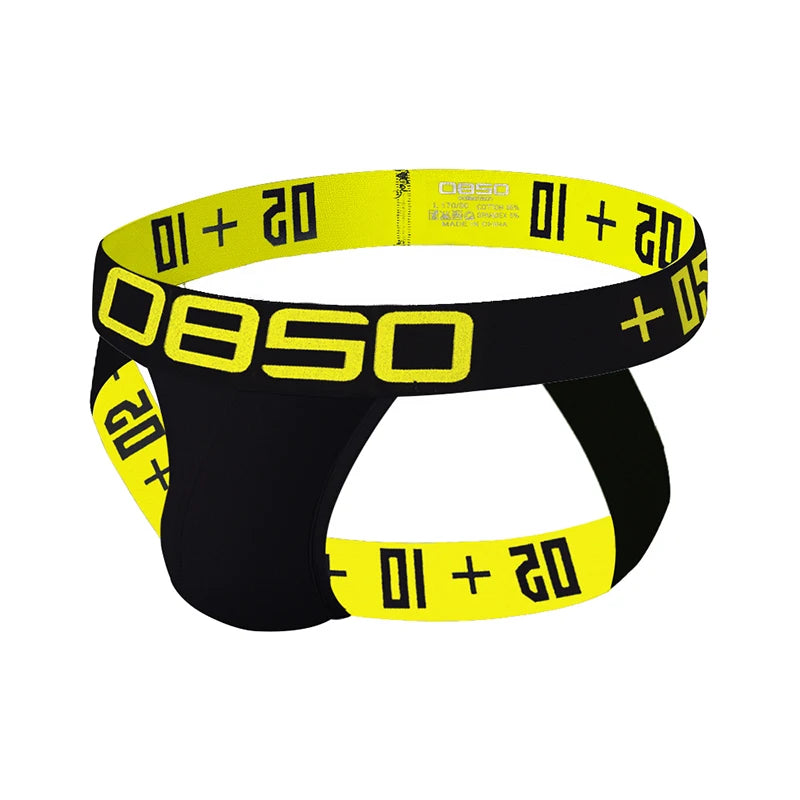 High-Cut Jockstrap – 7 Colours | M–2XL | Nylon & Polyester