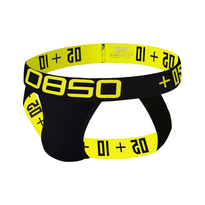 High-Cut Jockstrap – 7 Colours | M–2XL | Nylon & Polyester