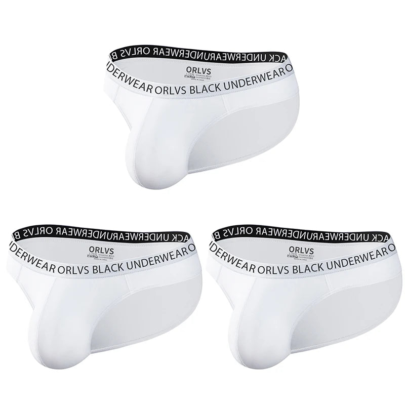 Men's Hip Briefs 3-Pack | 10 Different Sets | M–2XL
