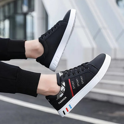 Low-Top Skate Sneakers | Black | EU 39–48