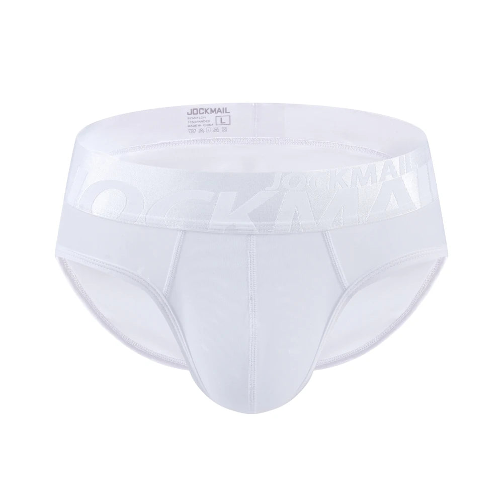Ice Silk Transparent Brief – Sheer Men’s Underwear | M–2XL