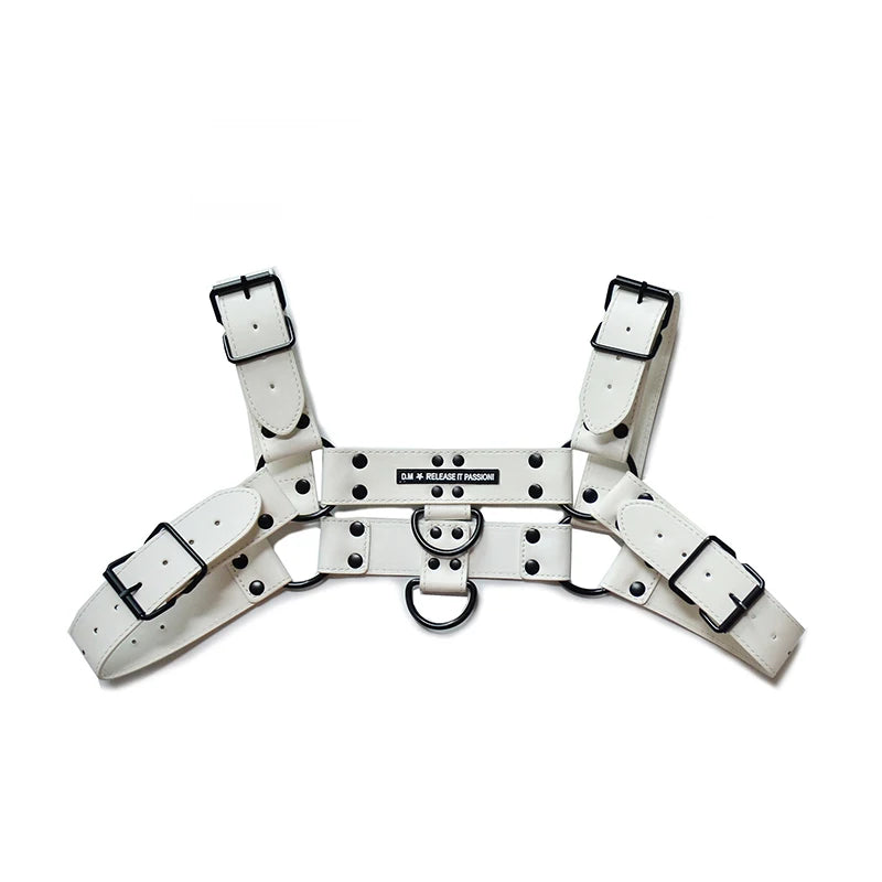 D.M. Faux Leather Body Harness