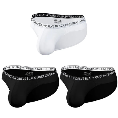 Men's Hip Briefs 3-Pack | 10 Different Sets | M–2XL