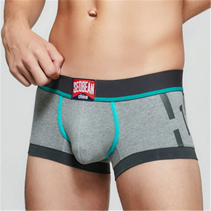 Low-Rise Cotton Boxer Briefs – 8 Colours | M–2XL | Cotton & Elastane