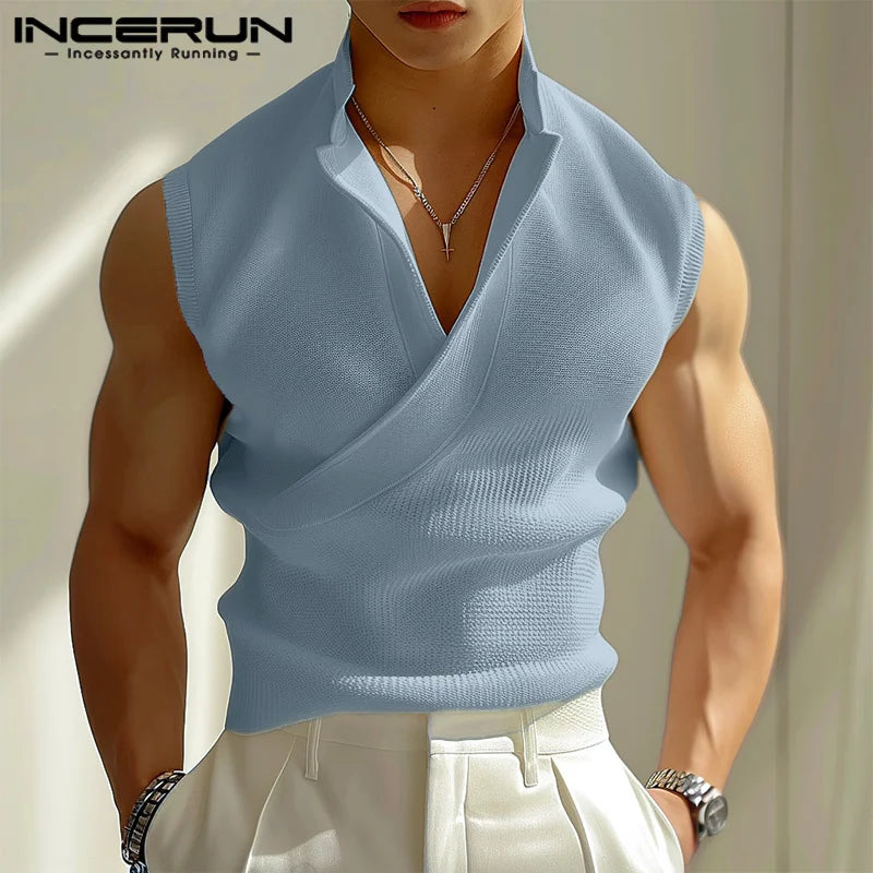 Incerun Mouwloze Tanktop