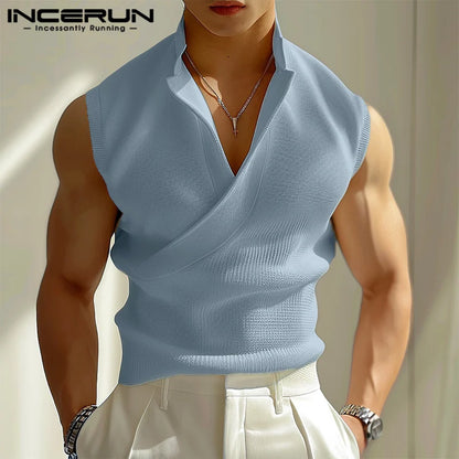 Incerun Mouwloze Tanktop