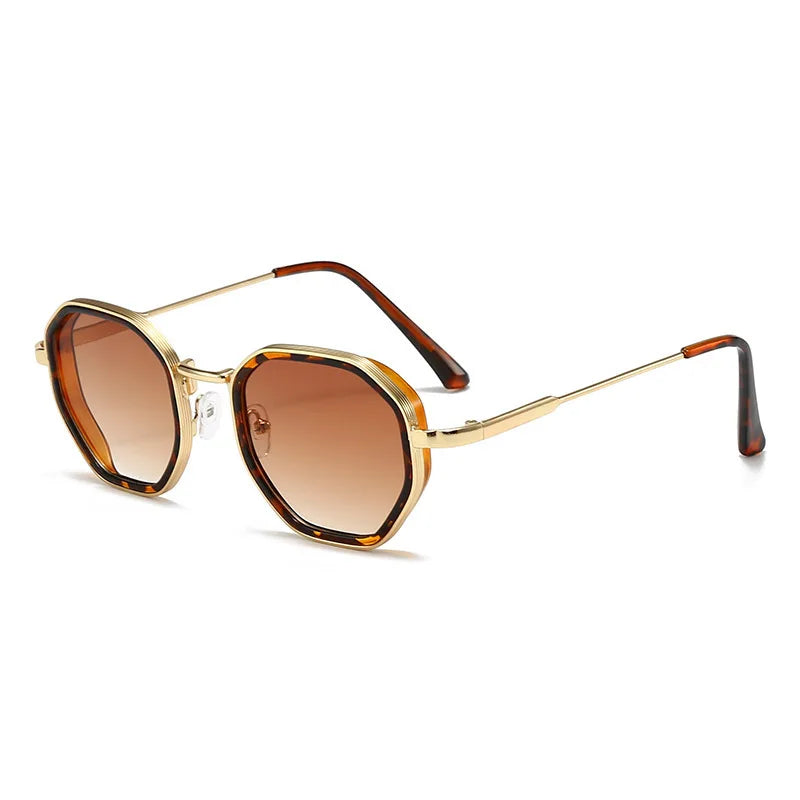 Vintage Round Punk Sunglasses – UV400 | 5 Colours | Resin Frame