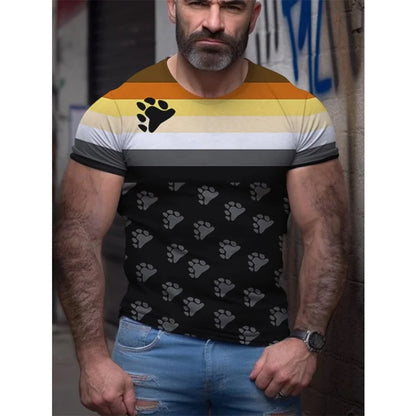 Bear Graphic T-Shirt – 14 Styles | S–6XL | Polyester